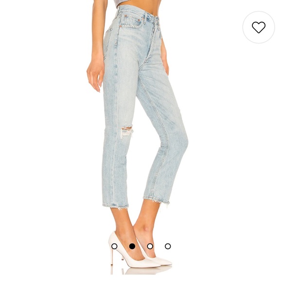 AGOLDE Riley High Rise Straight Crop - Picture 7 of 16